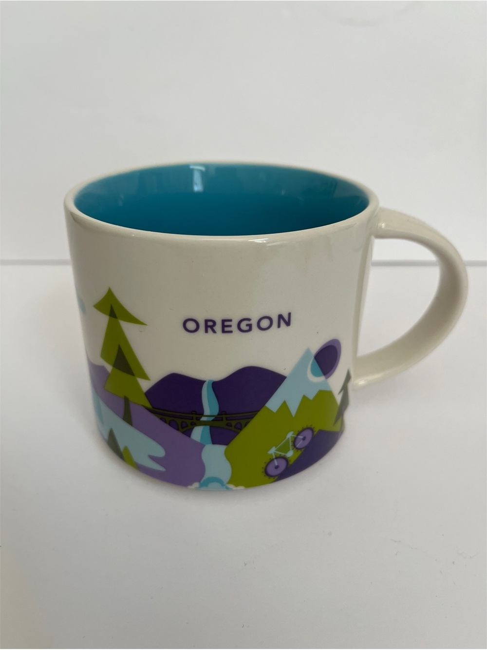 Starbucks Been There Oregon Ceramic Mug